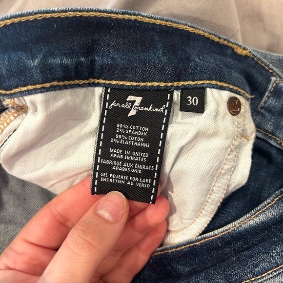 Heart embroidered jeans - Picture 4 of 4